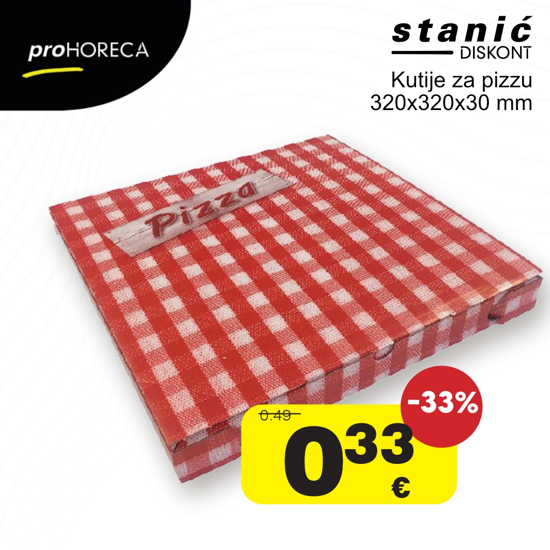 Sve za pizzerije — ProHoreca Diskont Stanić